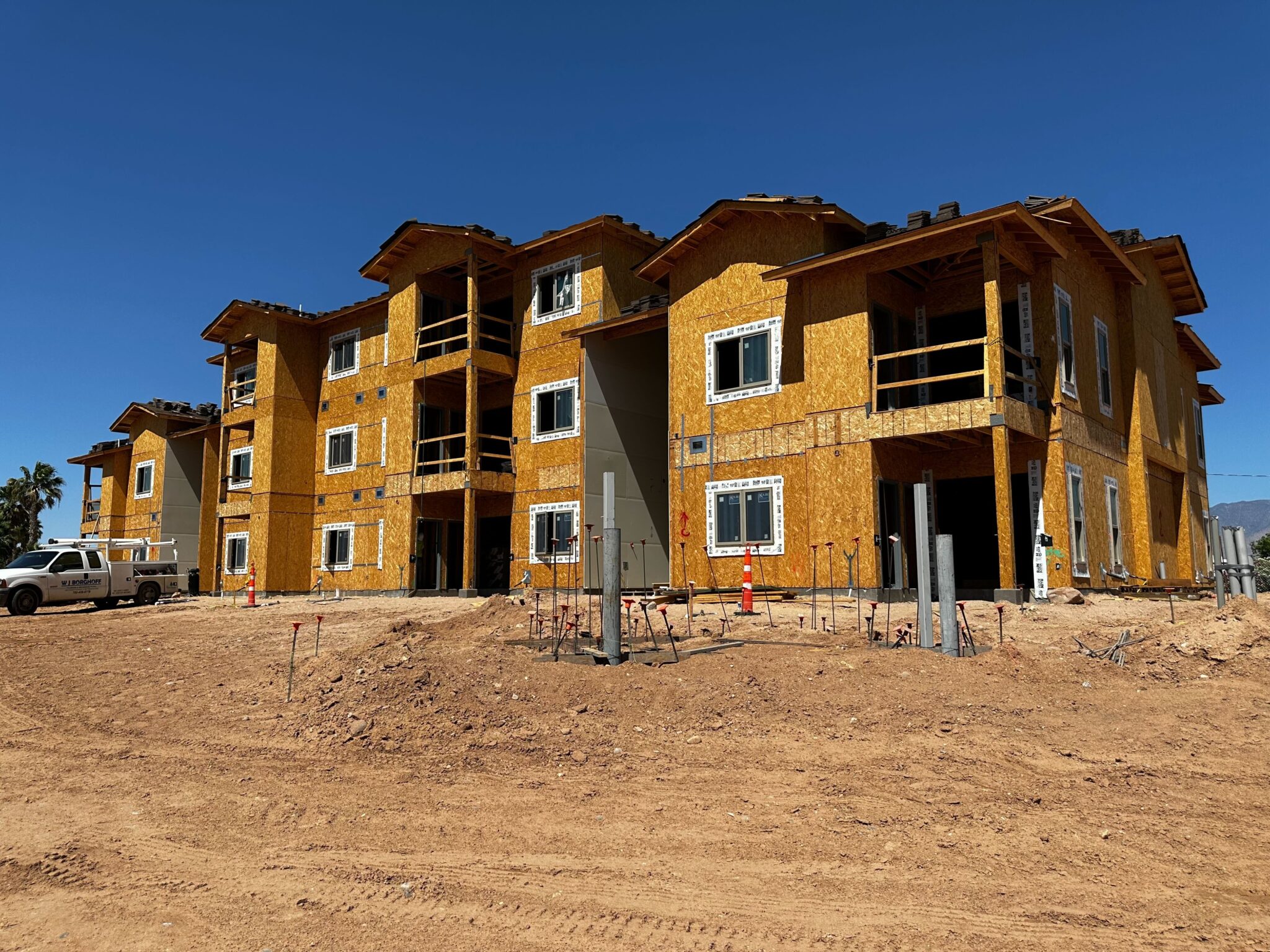 Hafen Village Apartments Progress in Mesquite, Nev. Nevada Rural Housing